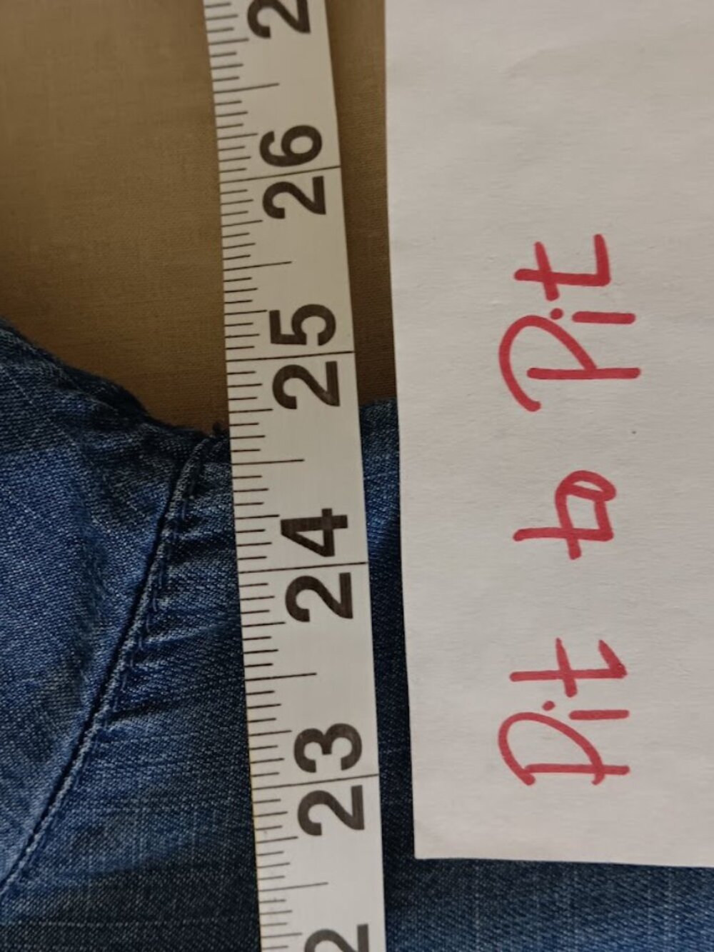 J Jill 2X Denim Long Sleeve Shirt Pockets - Picture 4 of 7